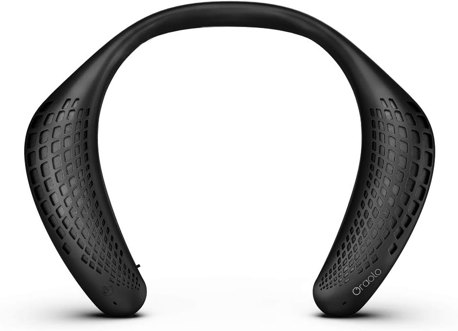 Black Neckband Bluetooth Speakers X16942