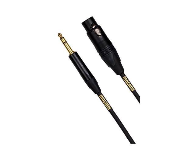 Black 15 ft TRS to XLR Audio Cable Y9060