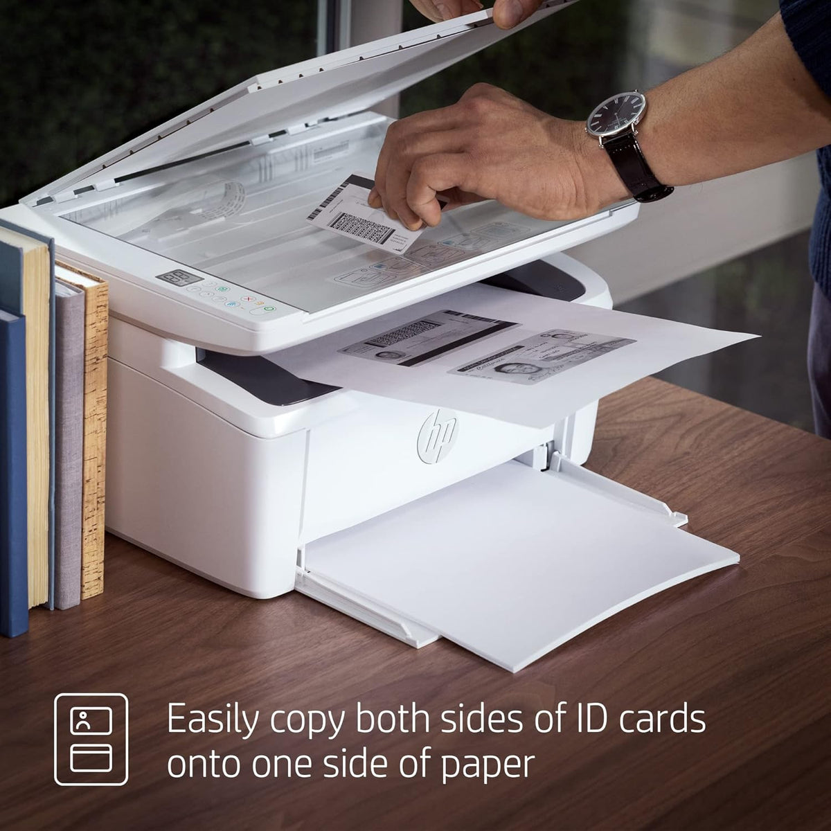 Black & White Wireless All-in-One Printer Q1889
