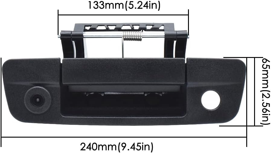 Black Tailgate Backup Camera A71153
