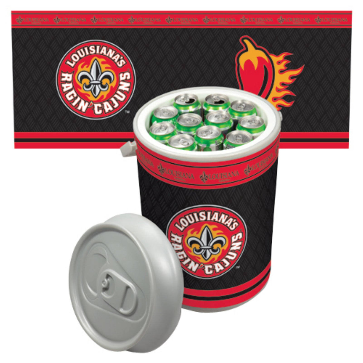 Louisiana Ragin' Cajuns Mega Can Cooler B10651