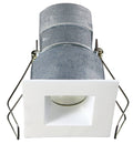 2 inch Mini Recessed LED Square White 24V 6W 3000K H643544