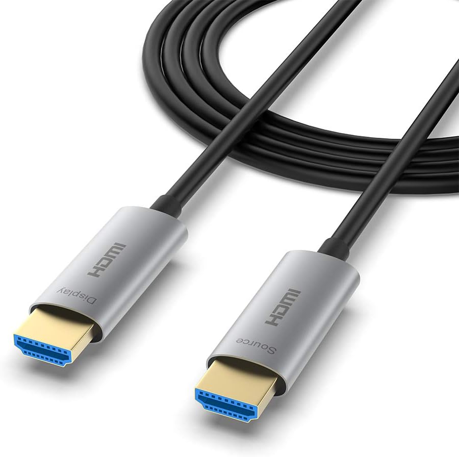 60ft Fiber Optic HDMI Cable 4K@60Hz HDR ARC 18Gbps S5894