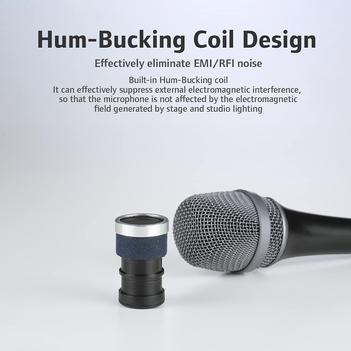 Dynamic Microphone Vocal with Super-Cardiod Unidirectional Black A27058