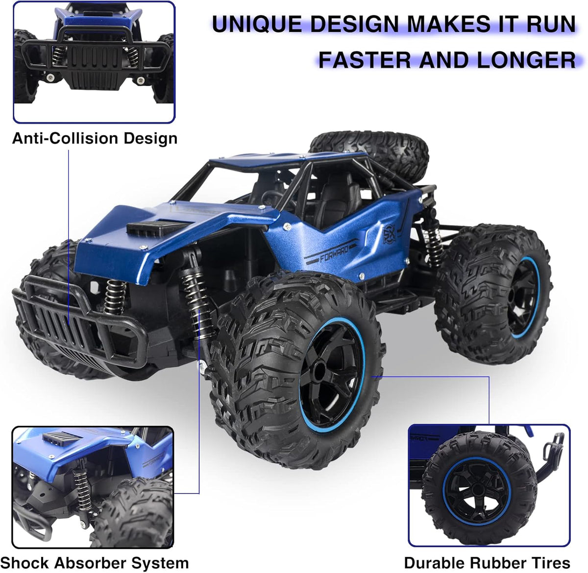 Remote Control Monster Trucks 1:14 Scale V427