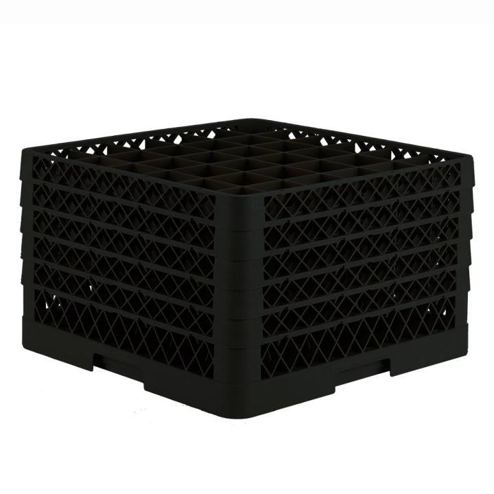 Black 36 Compartment Full Size Rack V310