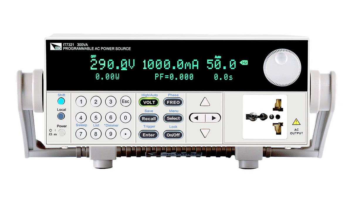 300V 3A 300VA Programmable Bench AC Power Supply V2934
