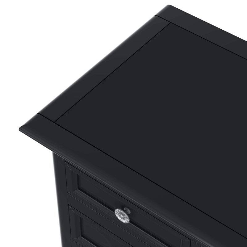 Red Console Table with 6 Drawers S85000