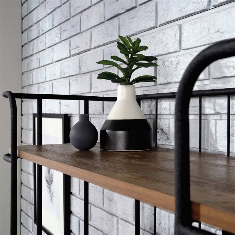 5 Shelf Metal Bookcase E428963
