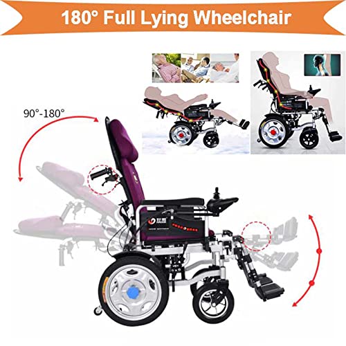 Grey Electric Wheelchair with Flip-Back Armrest & Swing-Away Leg Rests J1126