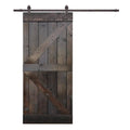 36 in. x 84 in. Knotty Pine Solid Wood Interior Barn Door Slab K490855