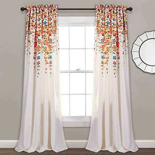 Navy Light Filtering Window Curtain Panels, 52"W x 63"L, Pair X11785
