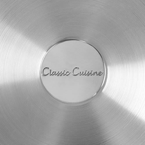 6 Quart Stainless Steel Stock Pot with Lid T569