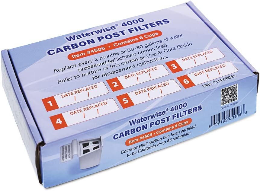 Carbon Post Filter 6 Pack F204
