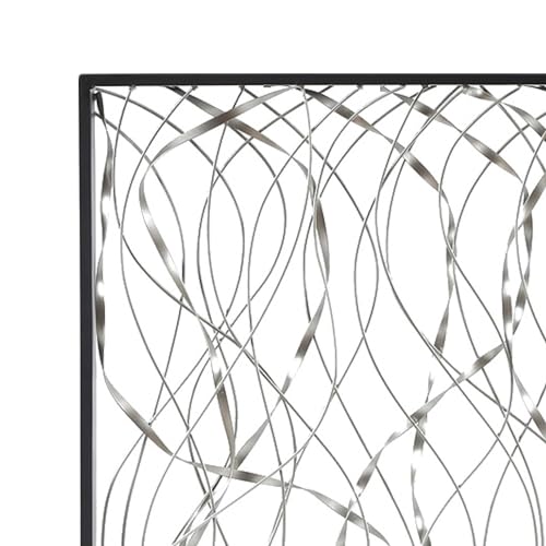 46" Black Metal Wall Art E662986