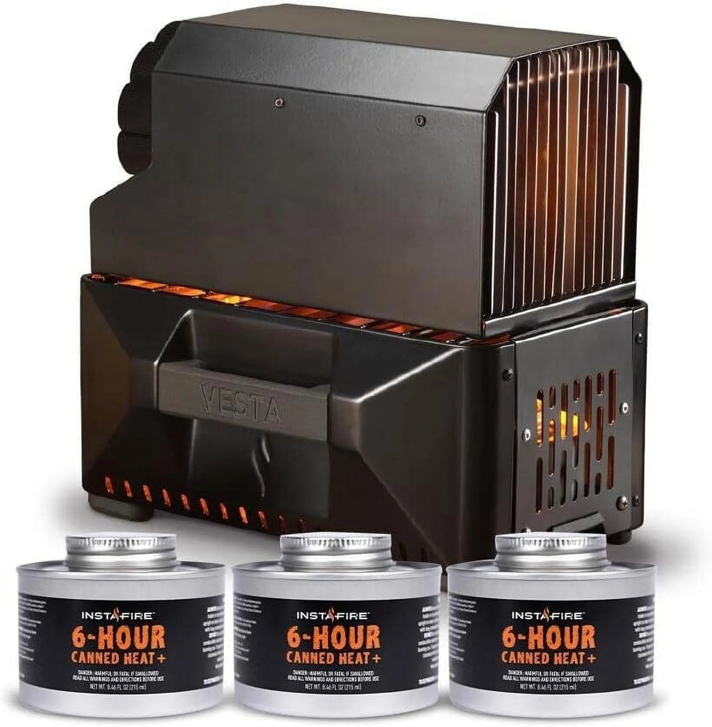 Compact Self-Powered Camping Heater & Stove A213