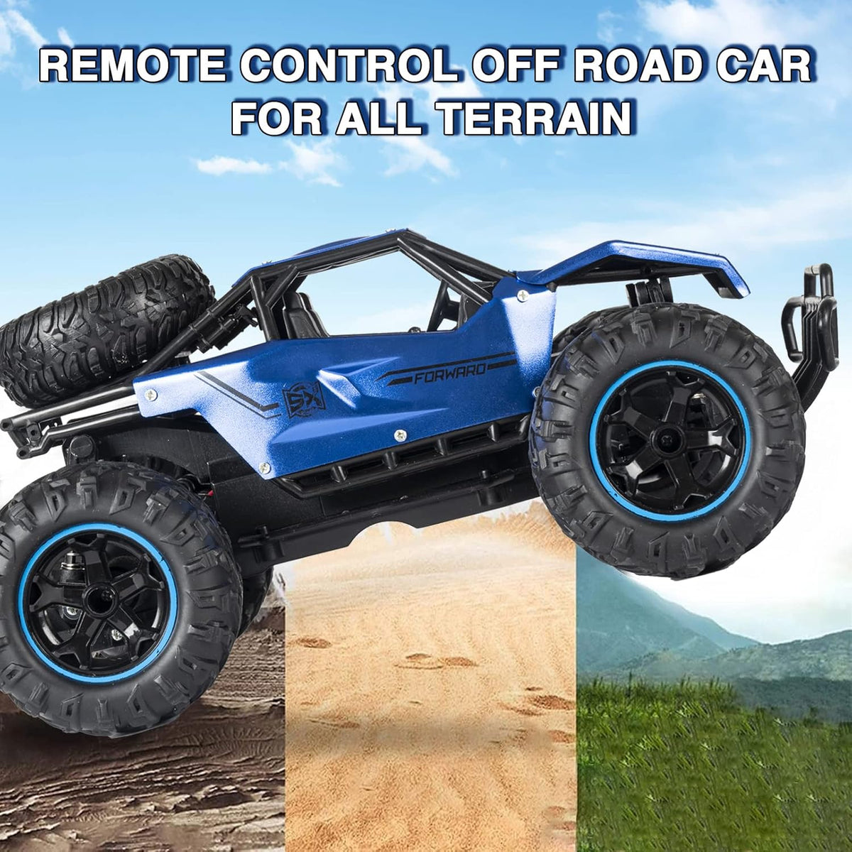 Remote Control Monster Trucks 1:14 Scale V427