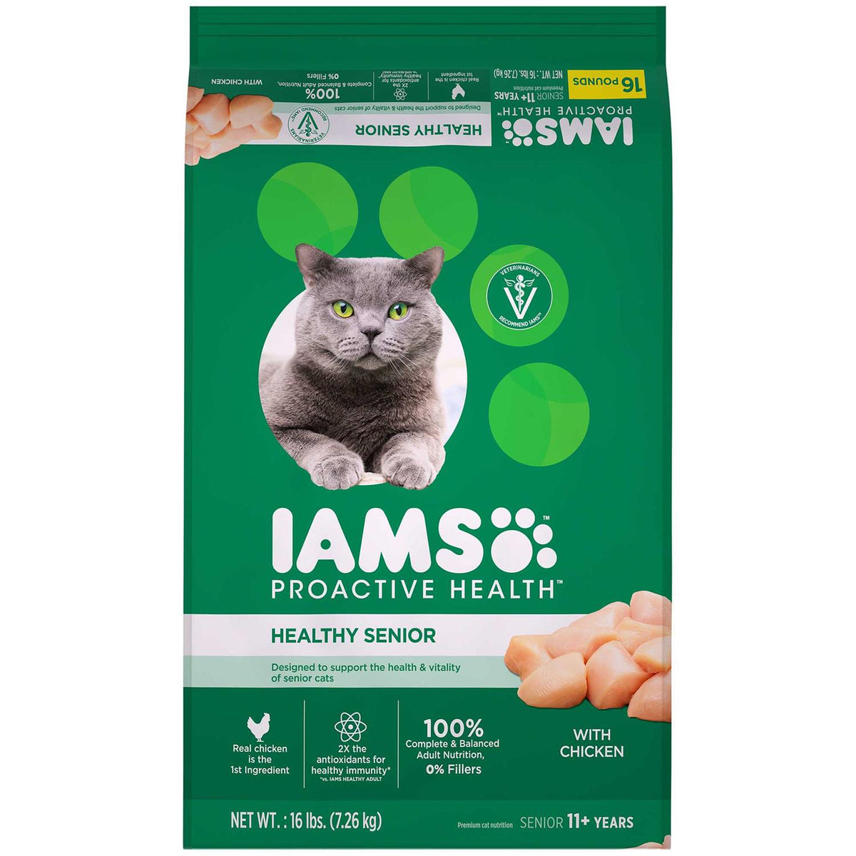 Senior Dry Cat Food B498