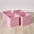 Foldable Canvas Storage Cube 4 Piece L2221