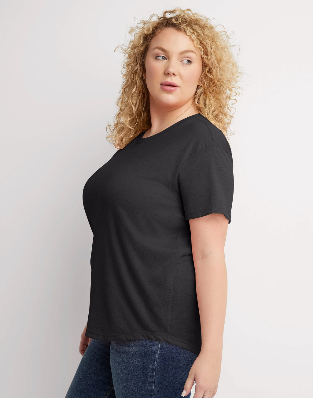 Women's Tri-Blend T-Shirt Relaxed Fit Plus Size B886