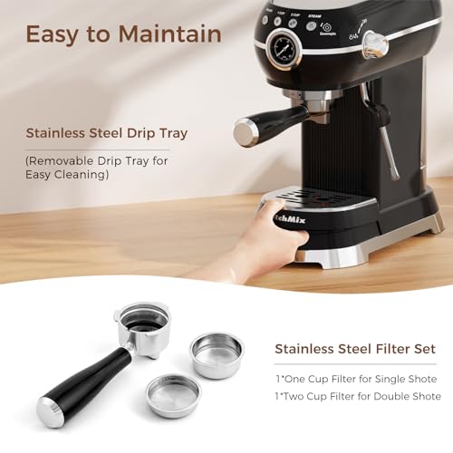 20 Bar Espresso Machine with Milk Frother L6380