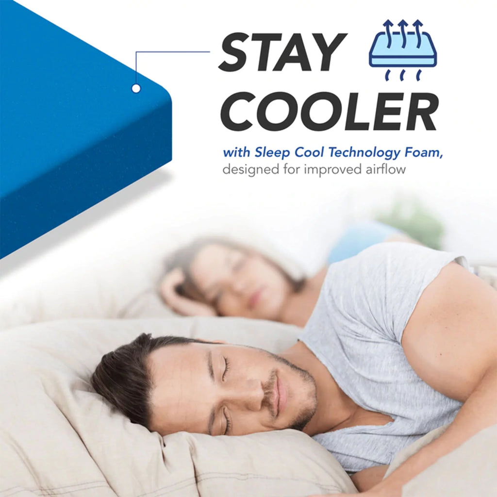 4-inch Cool Gel Memory Foam Mattress Queen Size G399005
