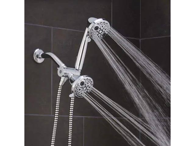 Chrome Multi-Function Hand Shower Package with Hose Z5765