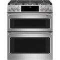 6.7 cu. ft. Smart Slide-In Double Oven Gas Range in Stainless Steel E26261