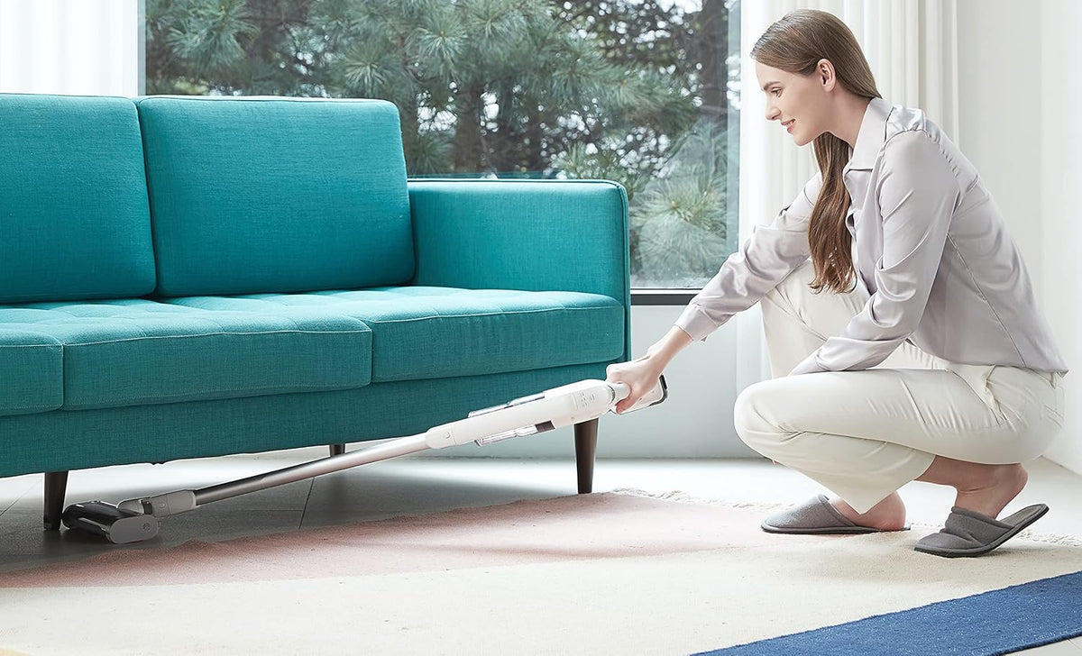 White Cordless Stick Vacuum T326781