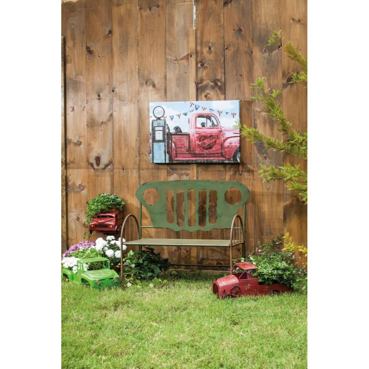 Metal Truck Bench H902