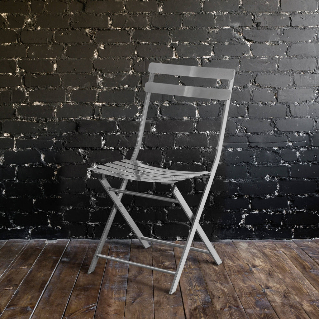 Silver Side Chairs (Set of 2) I648