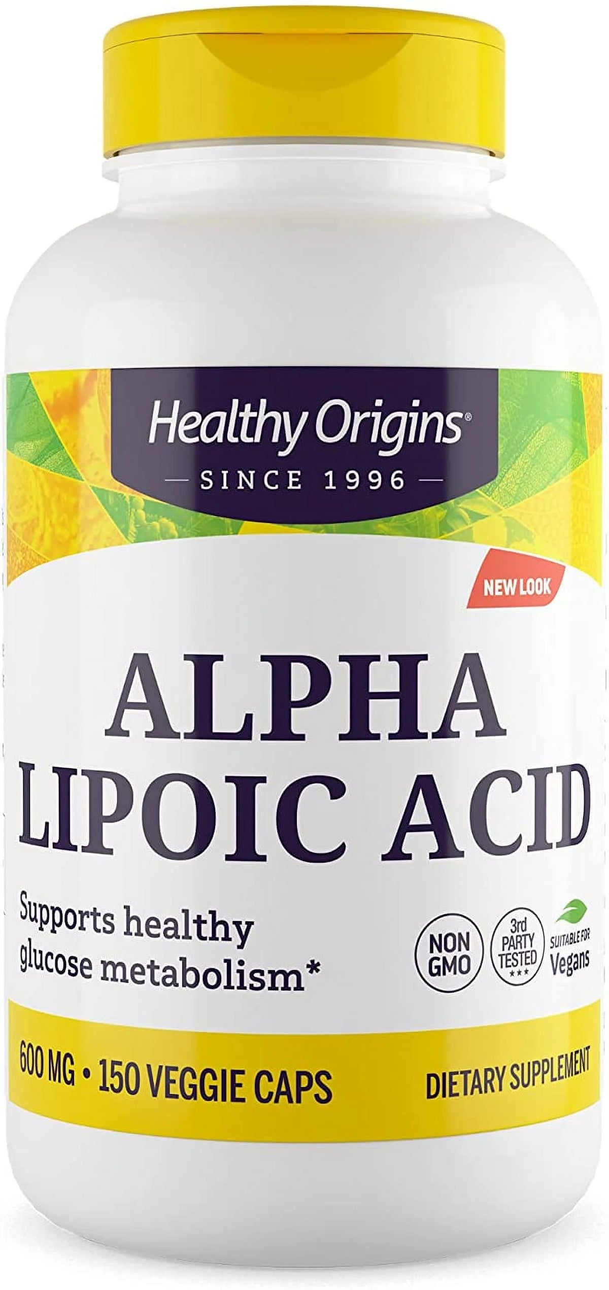 Alpha Lipoic Acid 600 MG 150 Capsules 2 Packs C265666