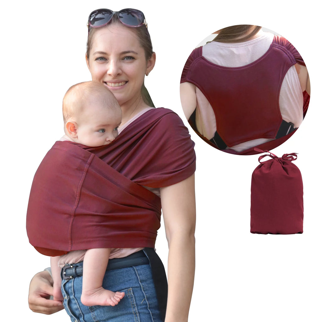 Organic Cotton Adjustable Baby Wrap Carrier V2072