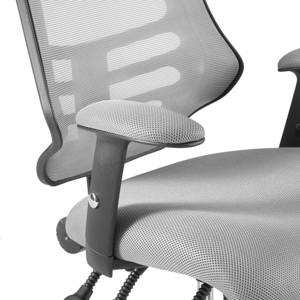 Gray Mesh Drafting Chair U456