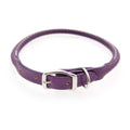 Leather Rolled Dog Collar R776