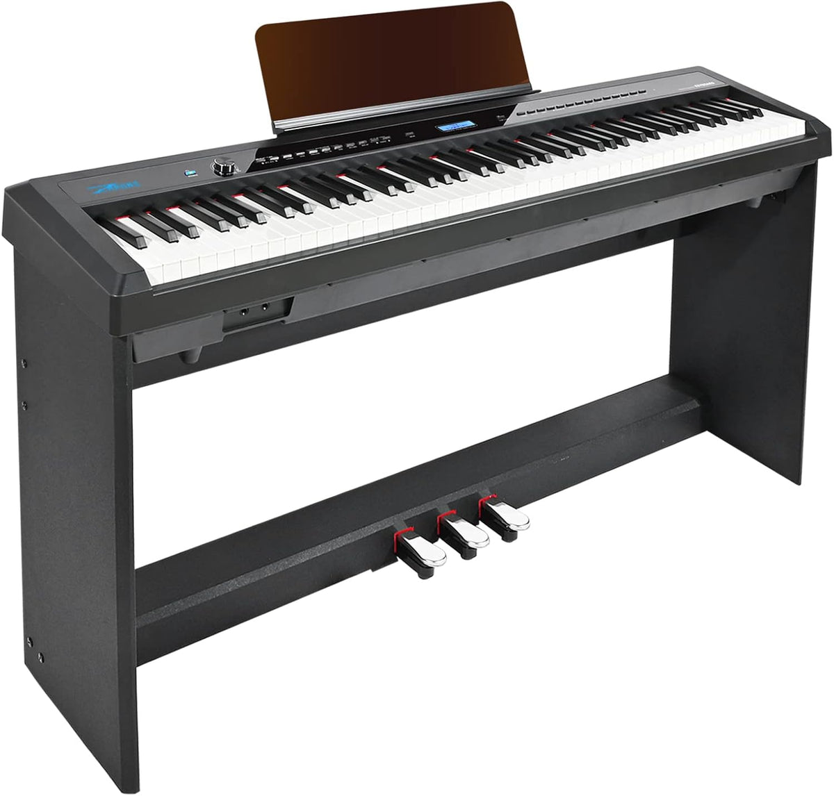 88 Key Weighted Portable Digital Piano with Sustain Pedal V612