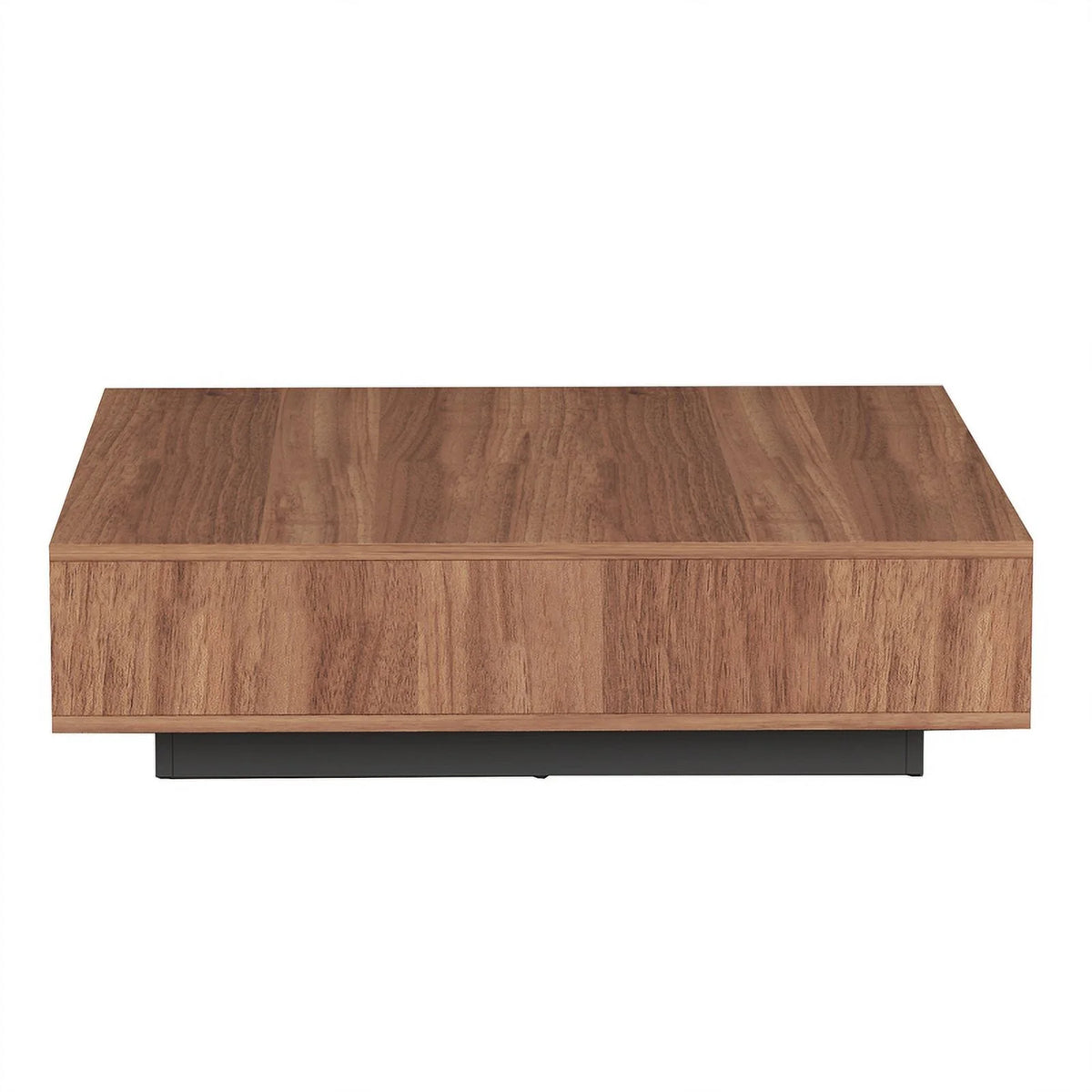 2-Piece Walnut Cocktail Table and Lamp Table Set E4691