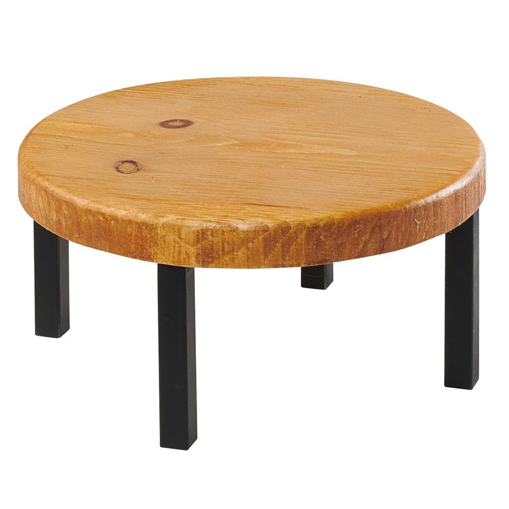 12x22 Round Reclaimed Wood Riser M9392