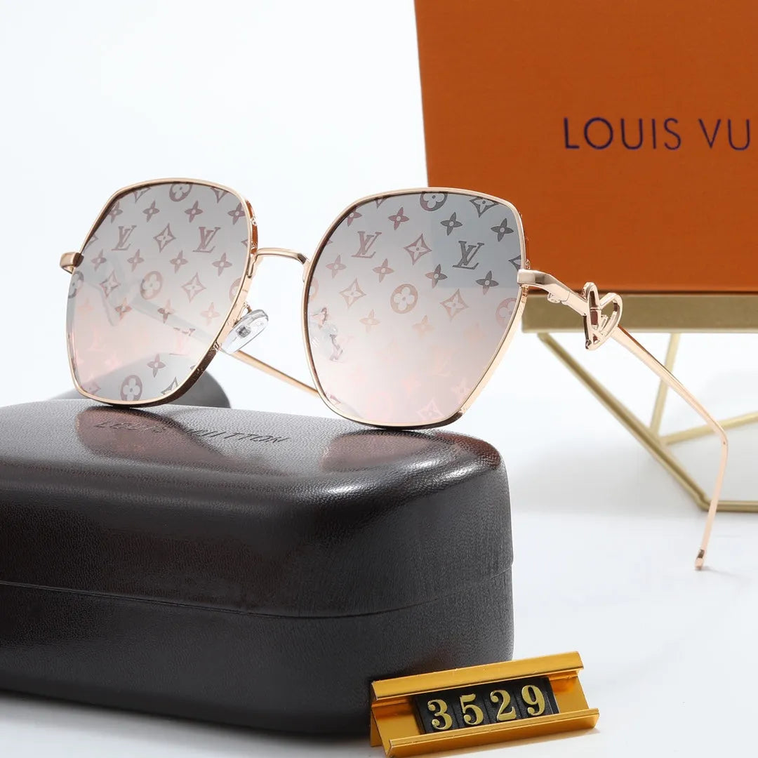 Fashionable Four-Leaf Clover Flat Sunglasses L857