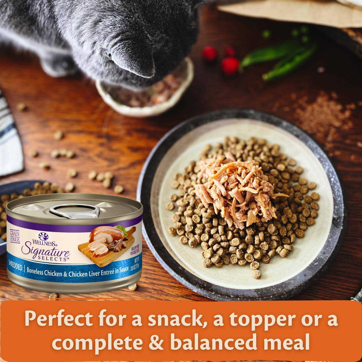 Grain Free Canned Cat Food F563456