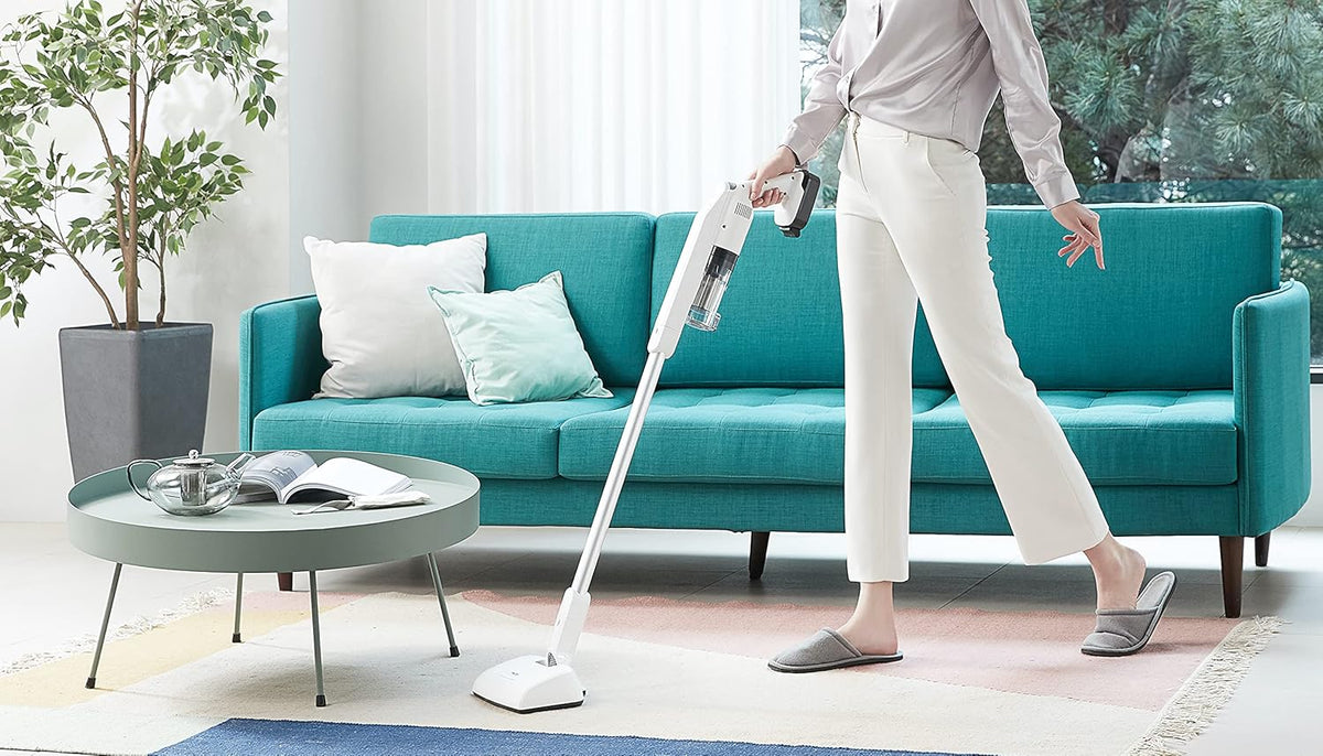 White Cordless Stick Vacuum T326781