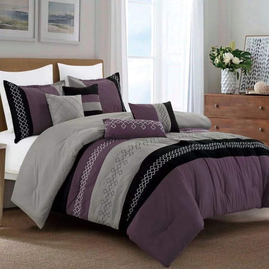 King 7 Piece Microfiber Comforter Set G509