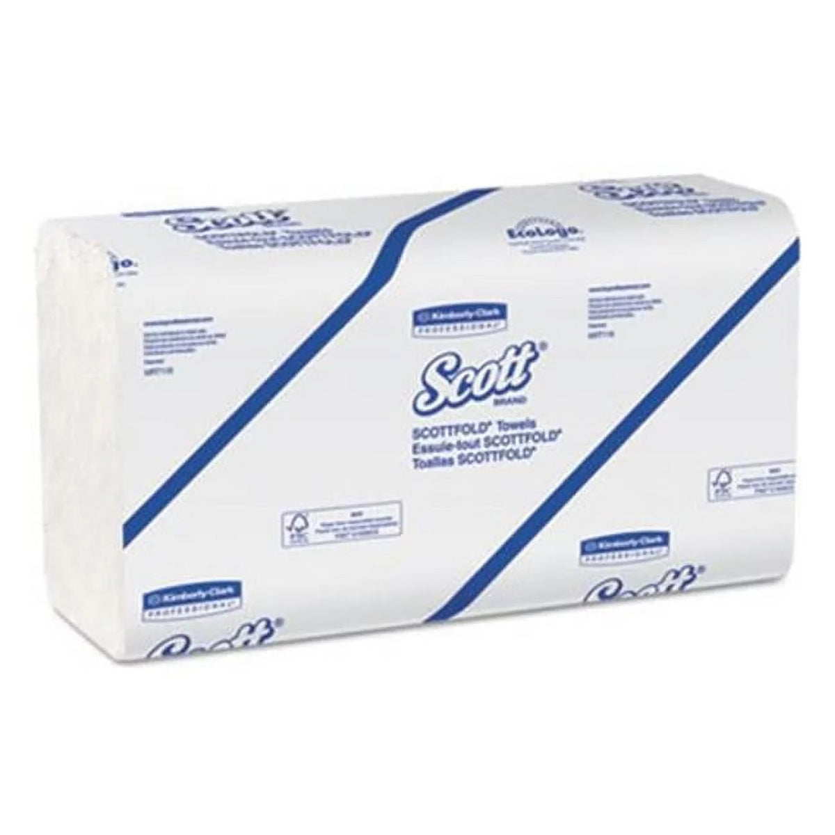 White 1 ply Multi-Fold Paper Towels W580