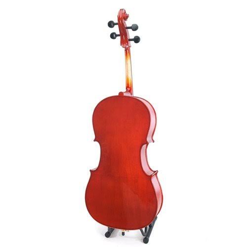 Student Cello with Soft Case, Stand, Bow, Rosin, Bridge and Extra Set of Strings, Size 4/4 X450017