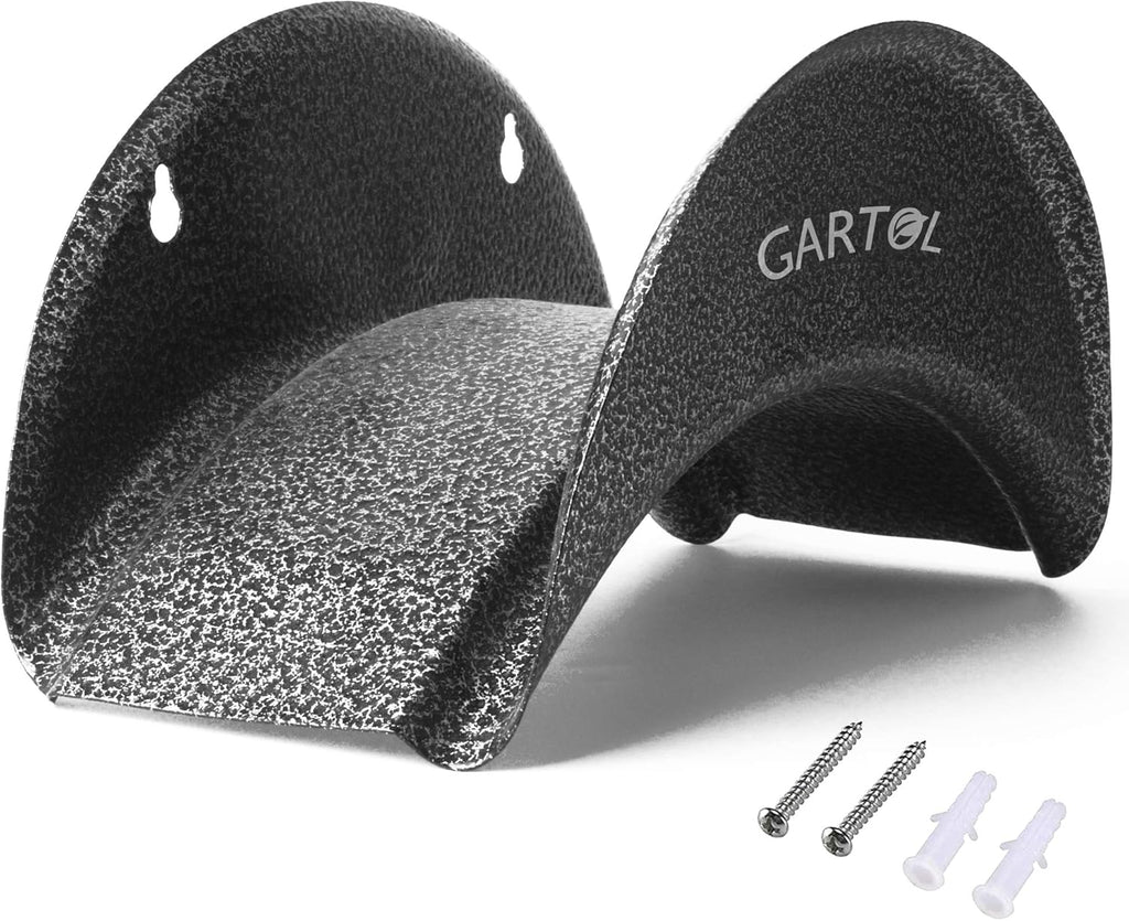 High Carbon Steel Wall Mounted Garden Hose Hanger Pack of 2 A761