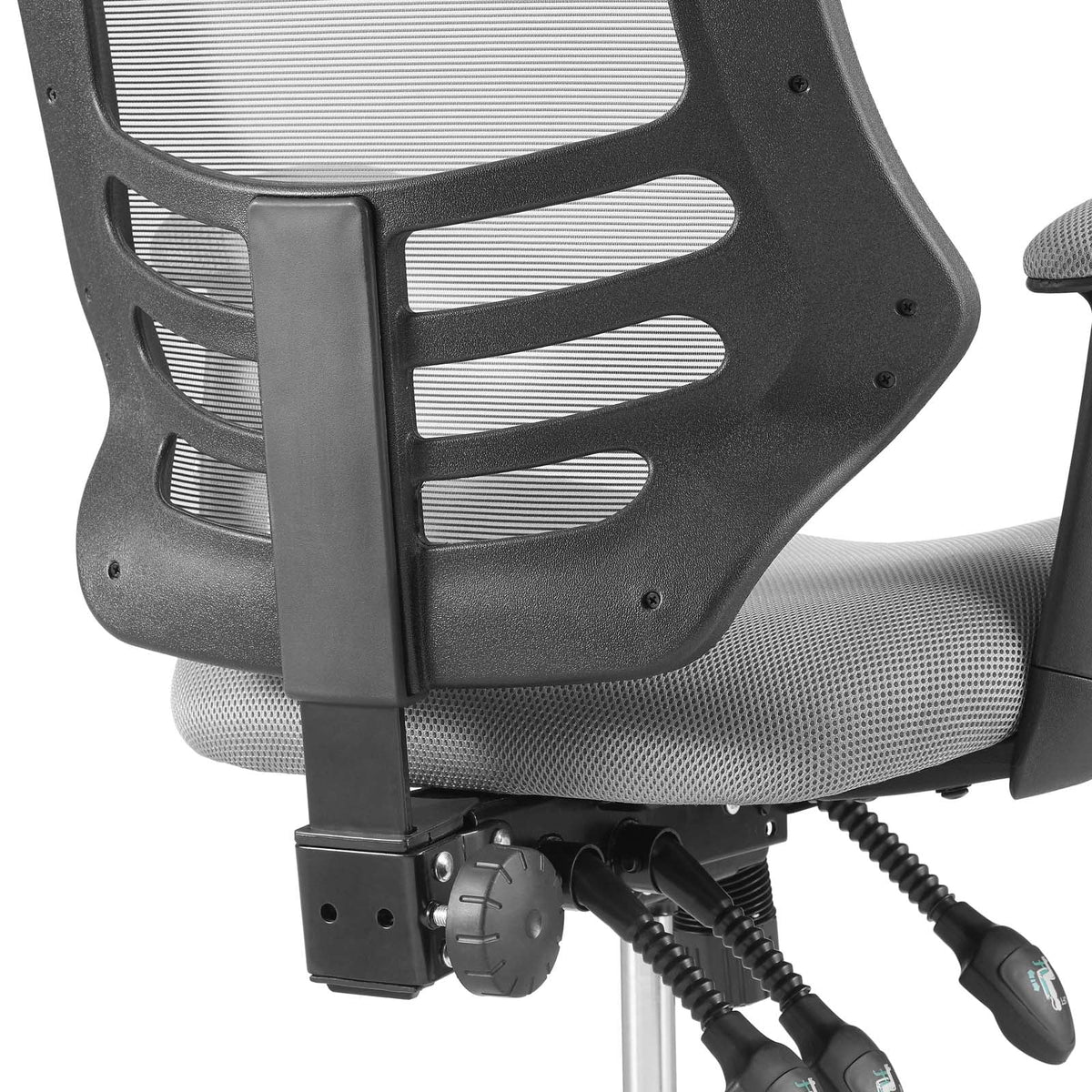 Gray Mesh Drafting Chair U456