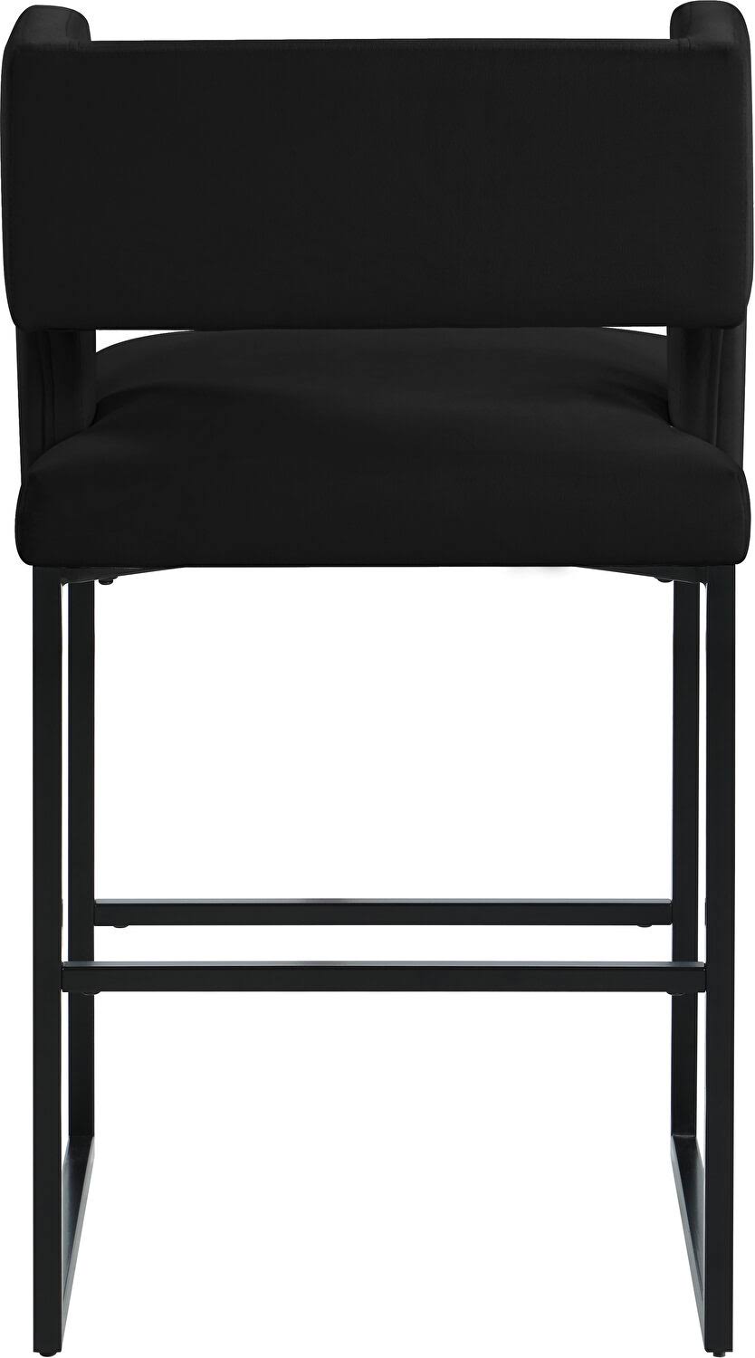 Black Velvet Counter Stool (Set of 2) R752381