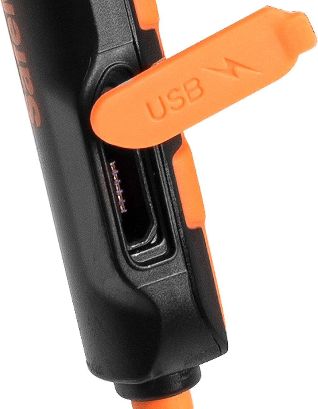 Safety Orange Bluetooth Earplug Headphones, 27 dB Noise Reduction, 16+ Hour Battery, IP67, Noise Cancelling Mic S1216