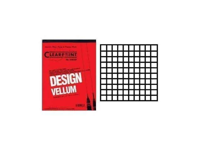 24 x 36 Vellum 10-Sheet Pack 10x10 Grid P352