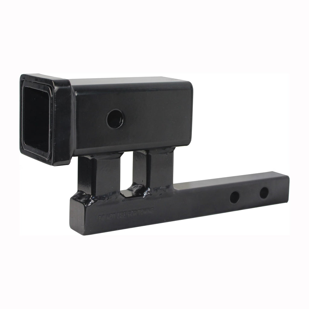 1-1/4" to 2" Hitch Adapter with 4" Rise and 3-3/8" Drop V450403